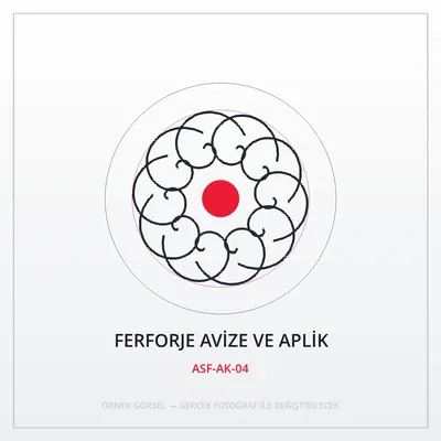 Ferforje Avize ve Aplik