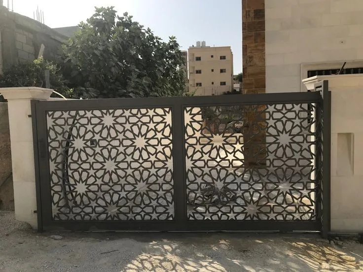 Sürgülü (Raylı) Ferforje Bahçe Kapısı — görsel 29