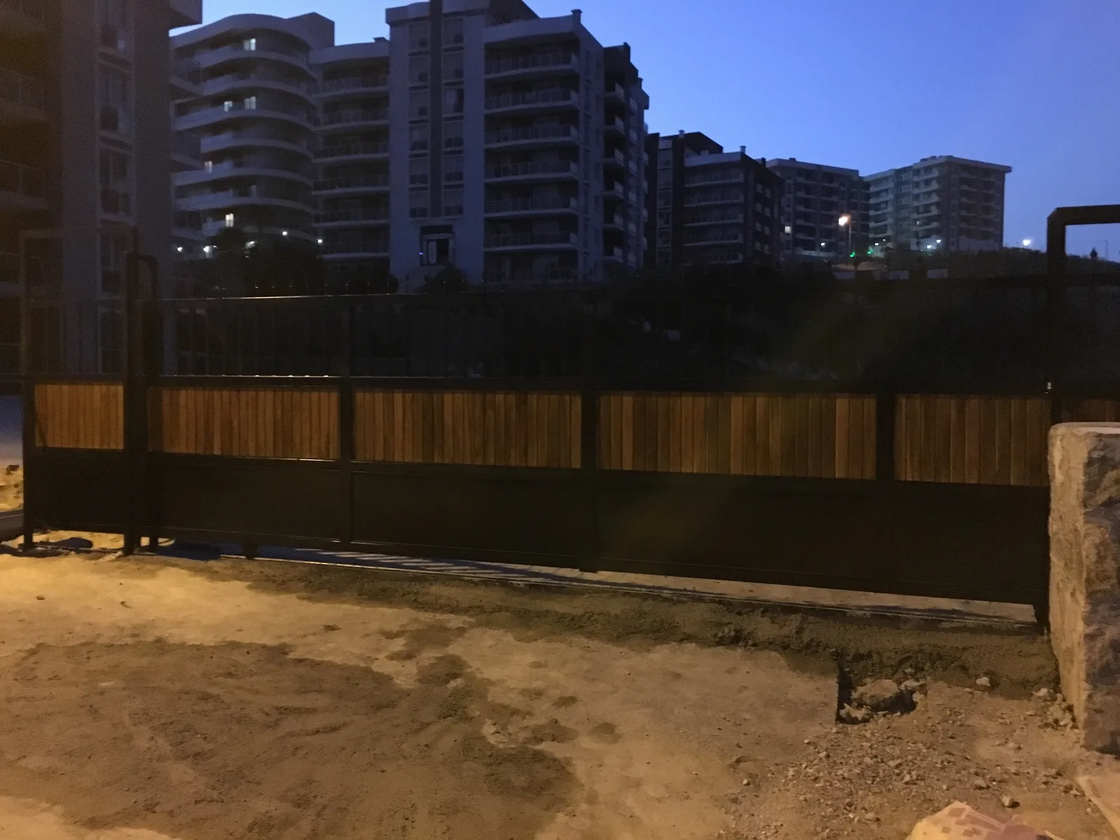 Sürgülü (Raylı) Ferforje Bahçe Kapısı — görsel 36