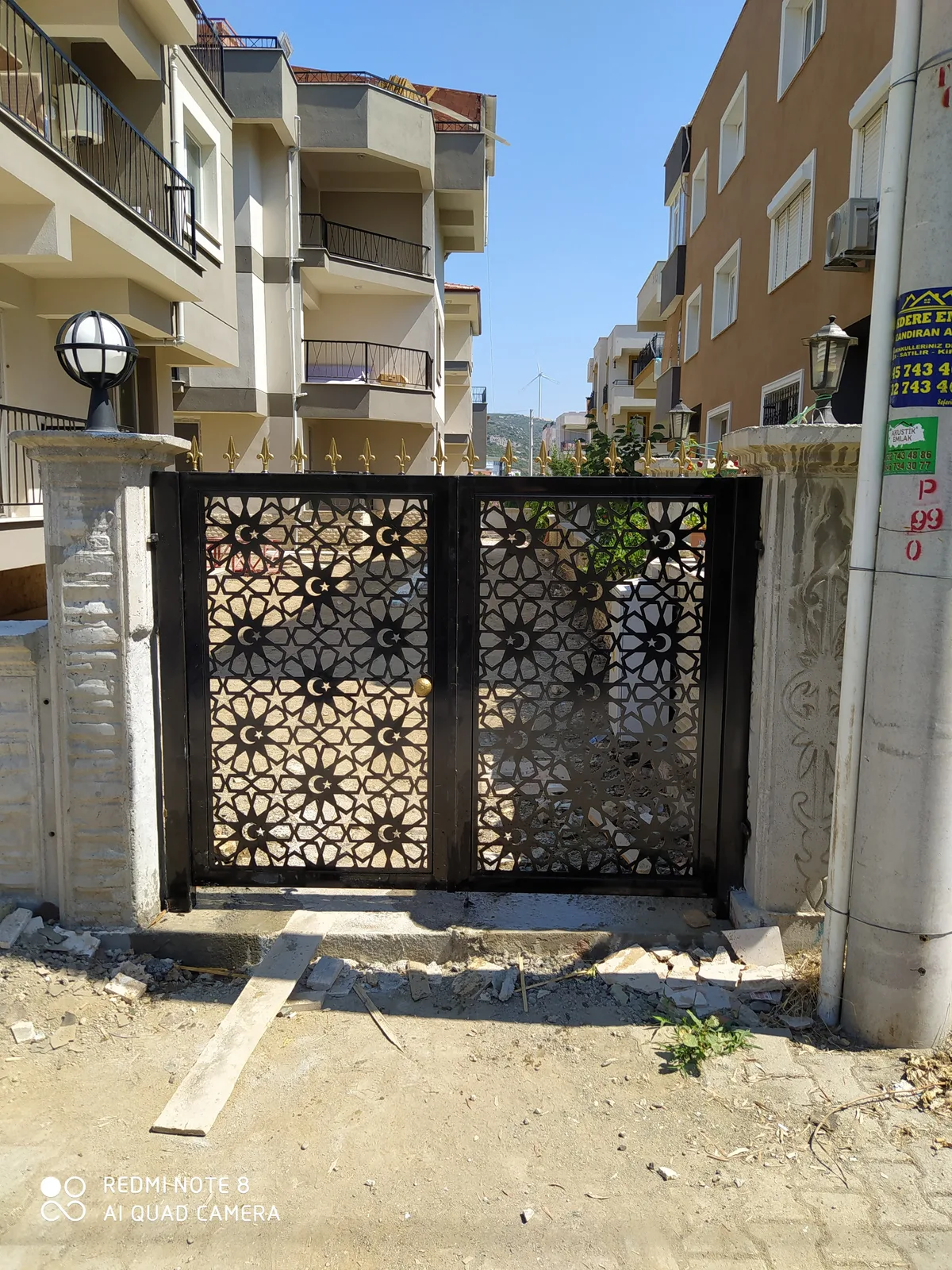 Modern Lazer Kesim Bahçe Kapısı — görsel 3