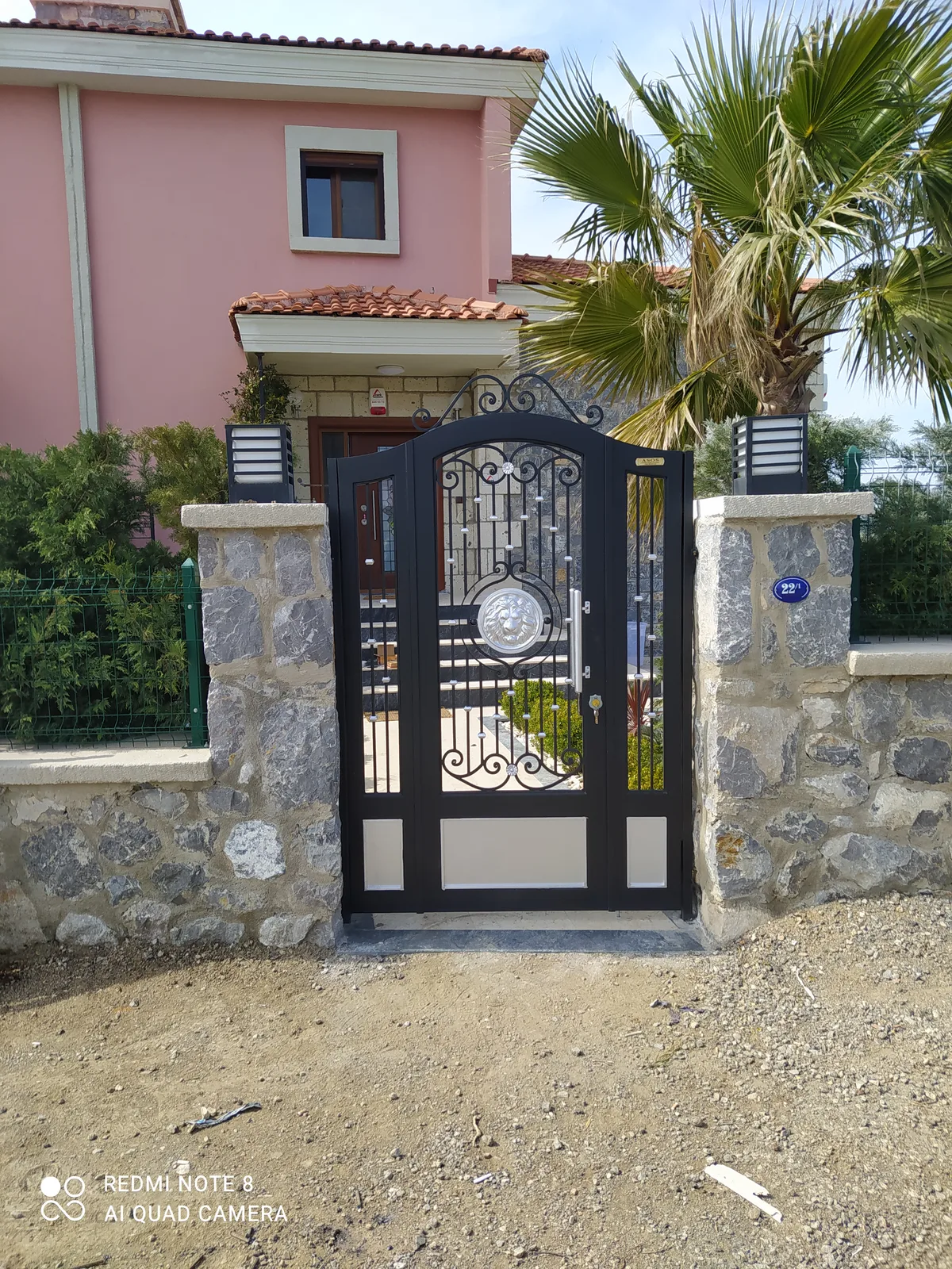Modern Lazer Kesim Bahçe Kapısı — görsel 4