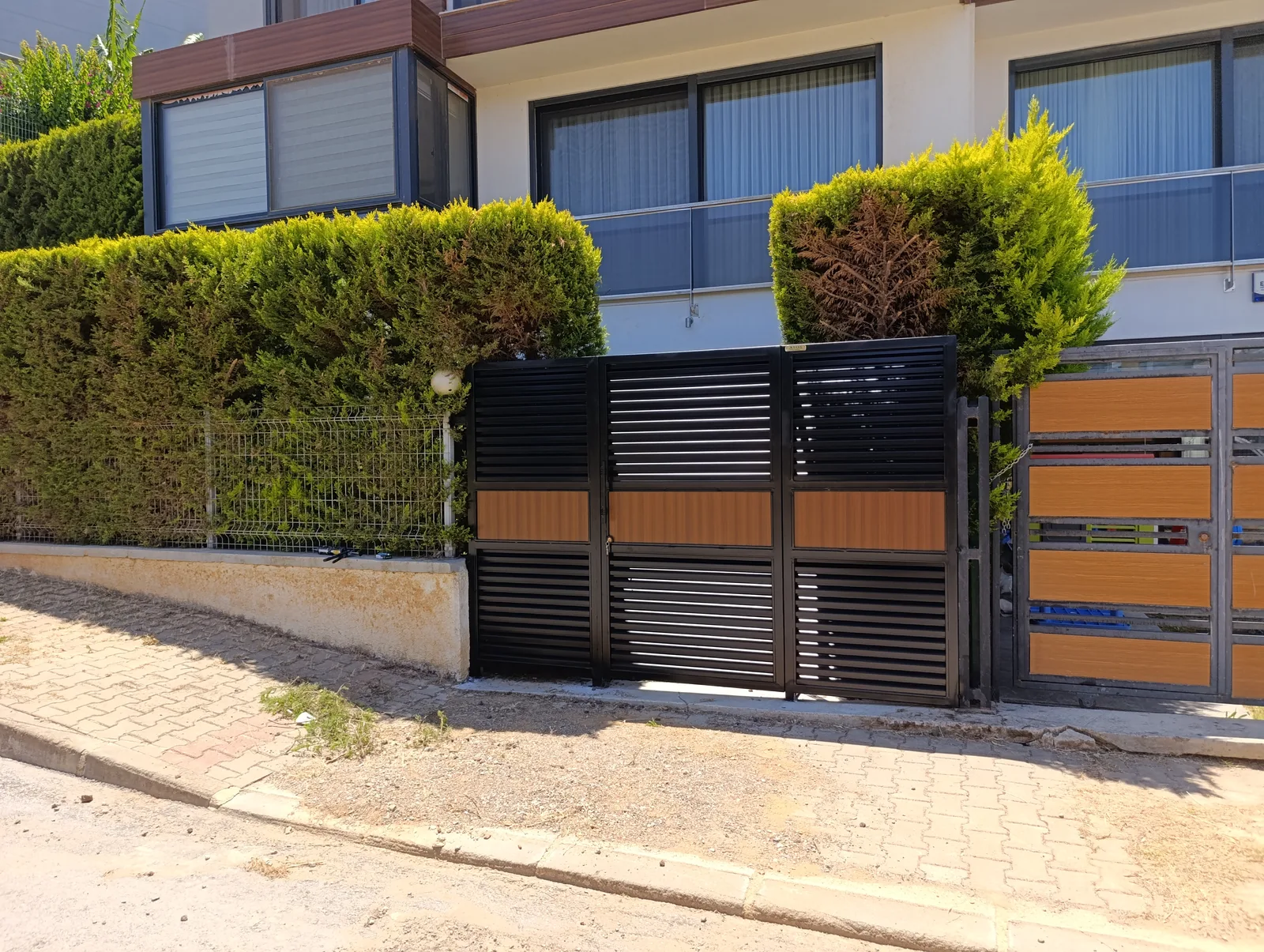 Modern Lazer Kesim Bahçe Kapısı — görsel 7