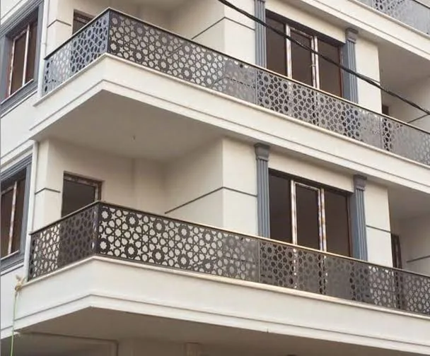 Modern Lazer Kesim Balkon Korkuluğu — görsel 2
