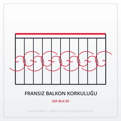 Fransız Balkon Korkuluğu
