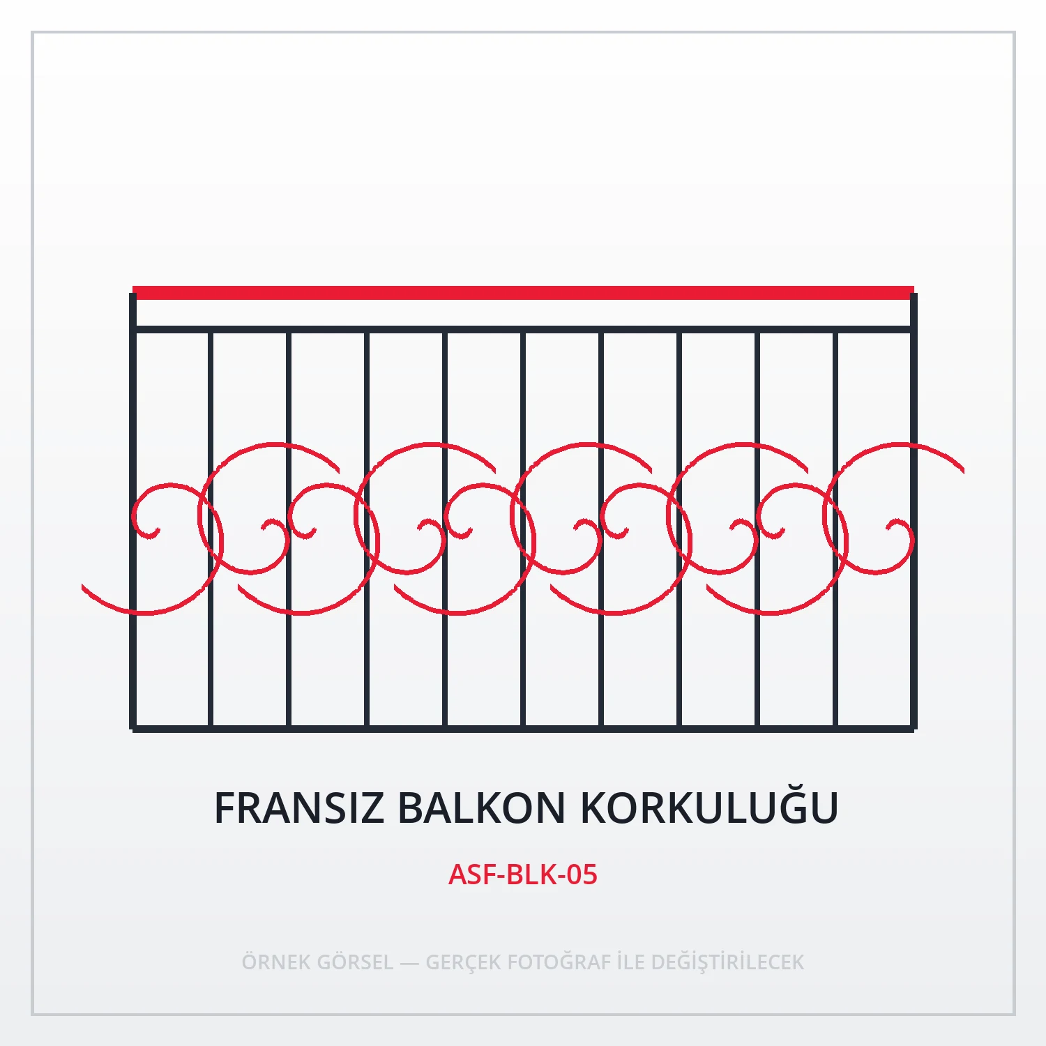 Fransız Balkon Korkuluğu
