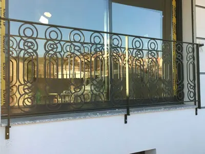 Dövme Demir Balkon Korkuluğu