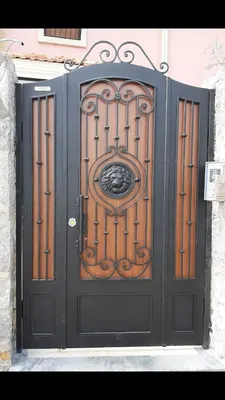 Ferforje Villa Giriş Kapısı