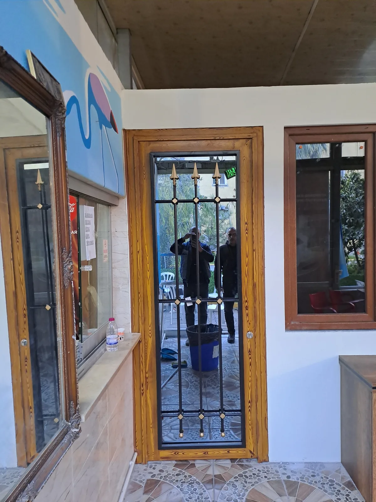 Ferforje Apartman Giriş Kapısı — görsel 4