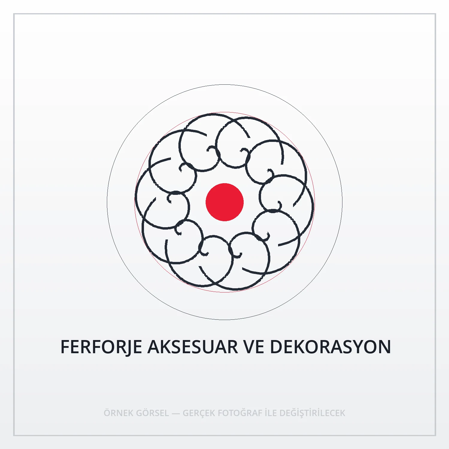 FERFORJE AKSESUAR VE DEKORASYON | ASOS Ferforje ve Demir Doğrama