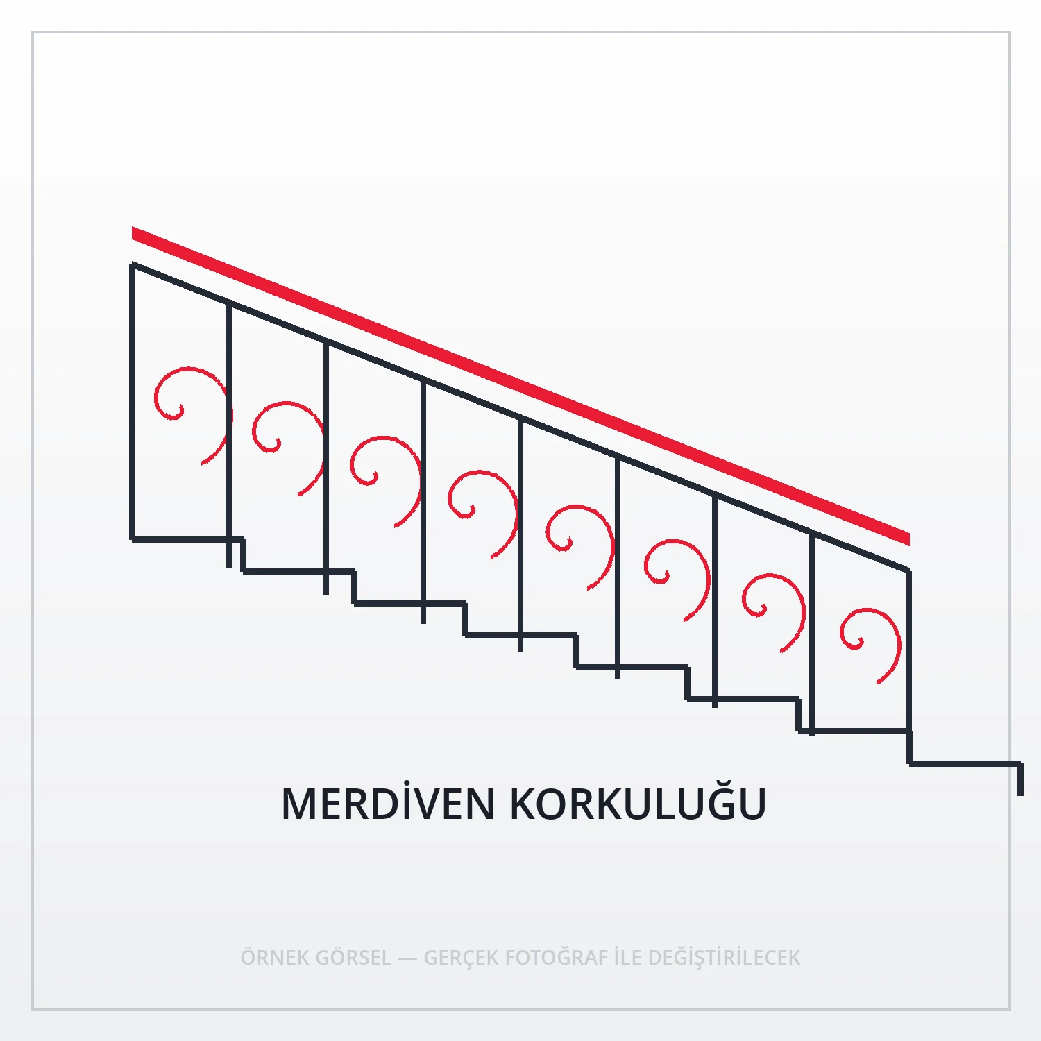 MERDİVEN KORKULUĞU | ASOS Ferforje ve Demir Doğrama